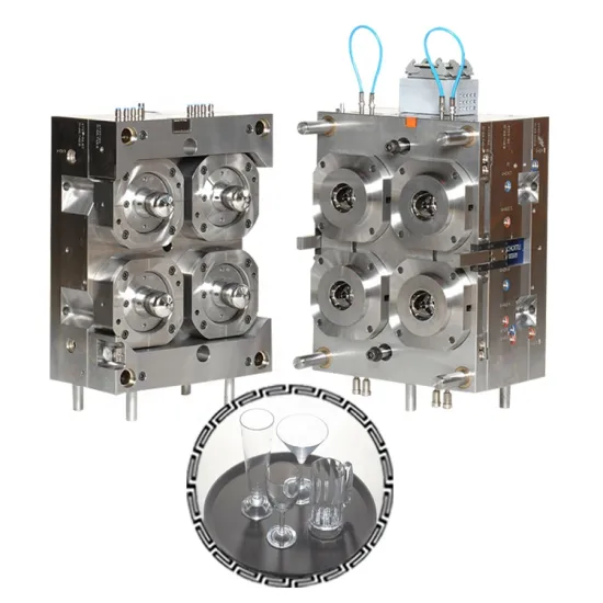 Precision Injection Mold for Beer Cup Holder, Plastic Drink Ice Cup, and Wine Glass