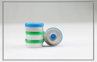 Colored Tear off cap for medical glass vial , 20mm flip off