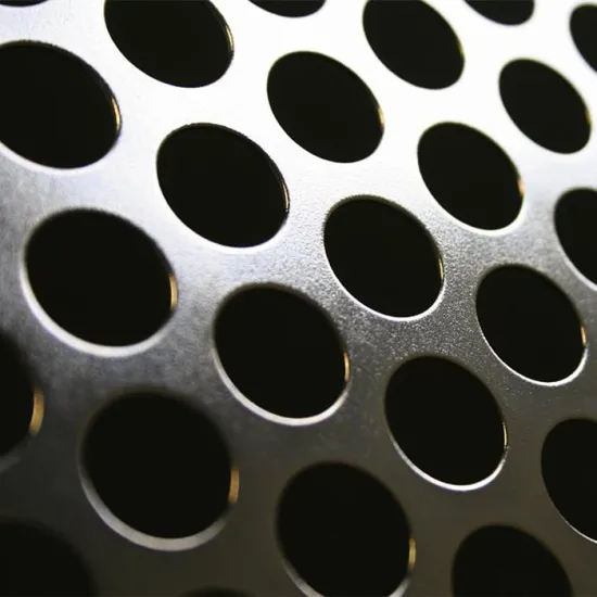 Perforated Steel Sheet with round hole