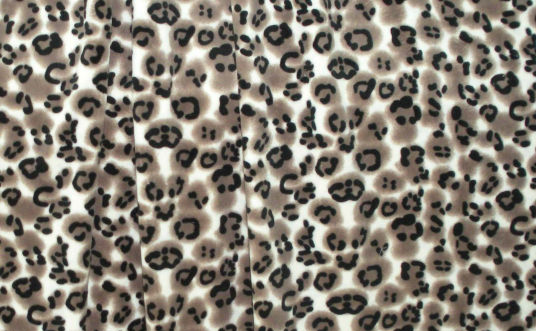 Animal Skin Print Flannel Blankets