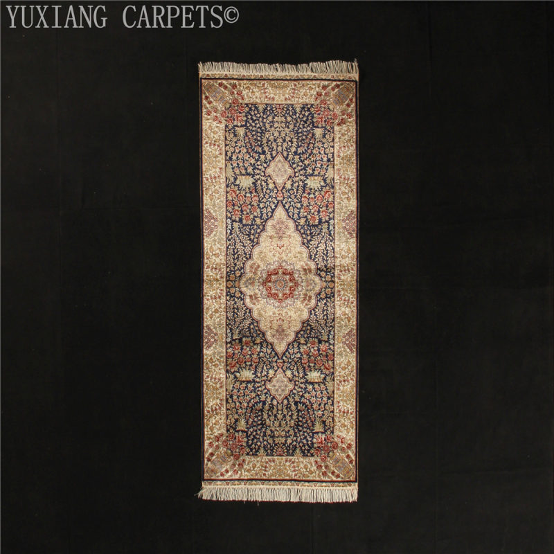 handmade Persian silk carpet rugs