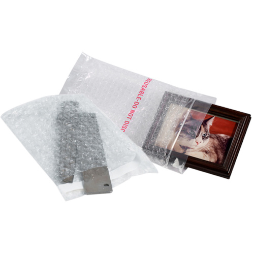 Clear Reclosable Zipper Locking Bubble Bags
