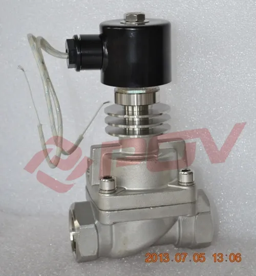 Normally closed thread high pressure 24v oil burner solenoid valve