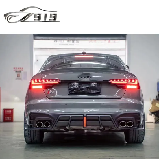 2020-2022 Carbon Fiber Rear Diffuser for 2024 A4L/AE Style Back Bumper Lips