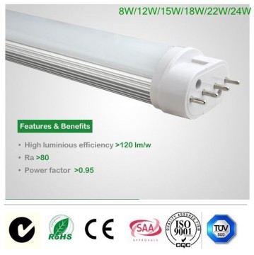 high quality SMD2835 2G11 led tube 18w