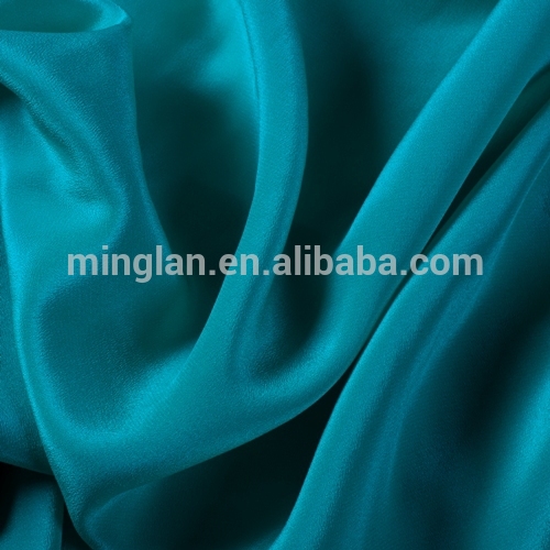 Woven Evening Dress CDC Fabric Silk Crepe De Chine