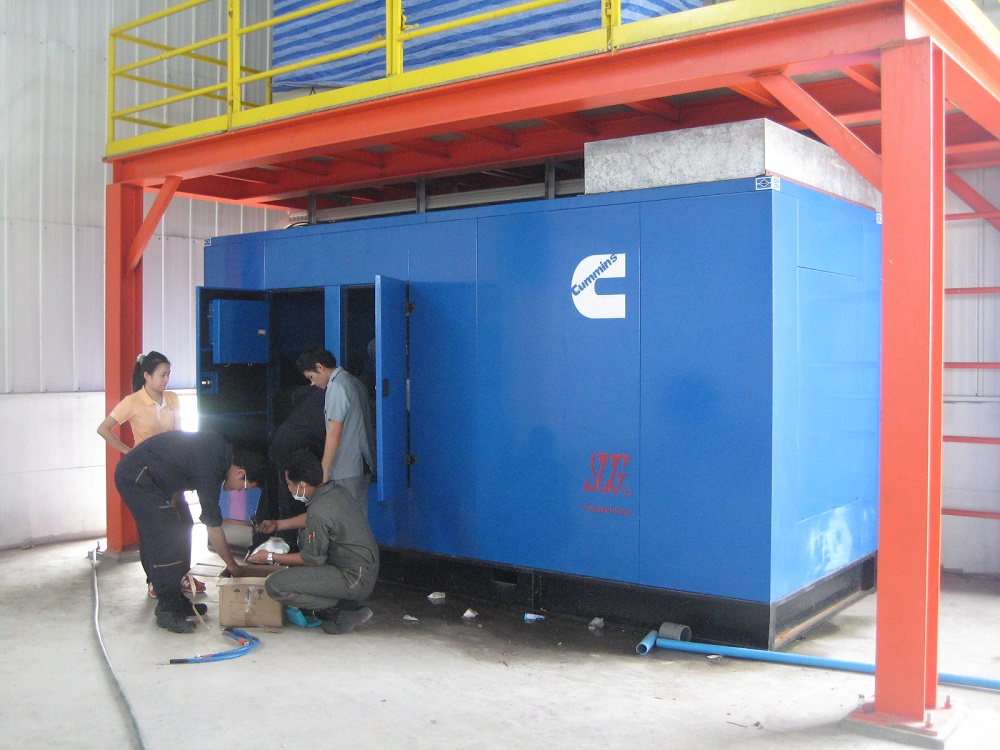 200KW Genset In Tailand Factory 1