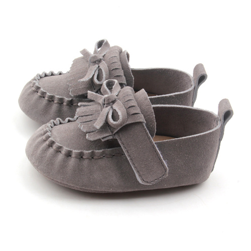 Giày Moccasins cho Bé bằng da Unisex Slip on Toddler