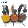 Fones de ouvido de madeira OEM de boa qualidade de som mais vendidos