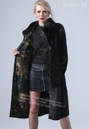 Luxurious Black Mink Coat