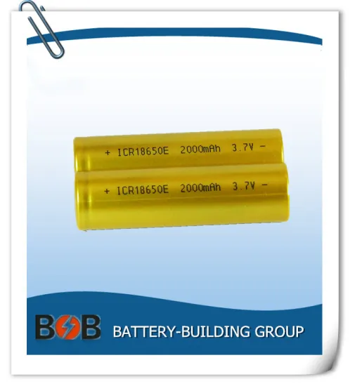 18650 2000mAh 2c Lithium Battery