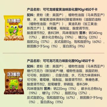 Cocoa Dragon Honey Butter Puffed Potato Rings