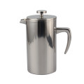 304 Stainless Steel Coffee Maker French Press Double