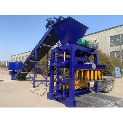 Портативный блок для производства небольших бетонных блоков