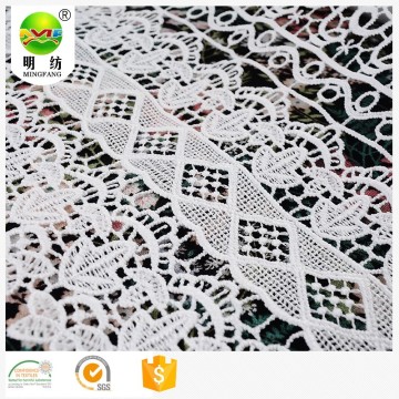 100 Polyester Kain renda murah untuk pakaian wanita