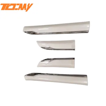 TDCMY Car Body Kit ABS Chrome PP Side Door Line Garnish for Toyota 2022 Land Cruiser LC300