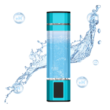 Portable Hydrogen Water Bottle - 300ml Alkaline Water Generator with 4000ppb