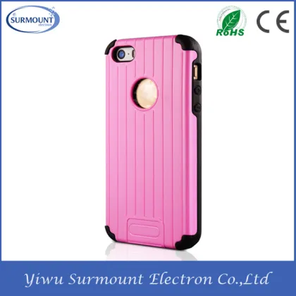 PC+TPU Suitcase Style Phone Case for Iphone Simplicity Suitcase Design Phone Case for iPhone 6S