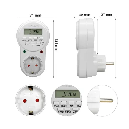 Hot Sale Programmable Digital Minute and Second Timer with 120 Minute Design