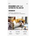 Panyimpen minimalis Italia telu ing siji sofa amben