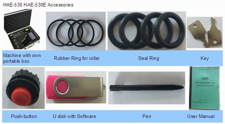 Hand Operated Batch Coding Machine Accessories