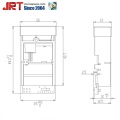 60m two-way electronic distance measurer sensor