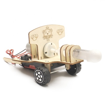 Plywood Wooden STEM Science Educational DIY Air Cannon Toy for Sale