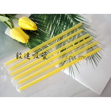 D:12mm Plastic Piercing Straw (L:18cm) - D:12mm Plastic Piercing Straw, Made in Taiwan Compostable Forks & Spoons Manufacturer