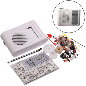DIY CF210SP AM/FM Stereo Radio Kit - Assemble Your Own Portable FM AM Radio