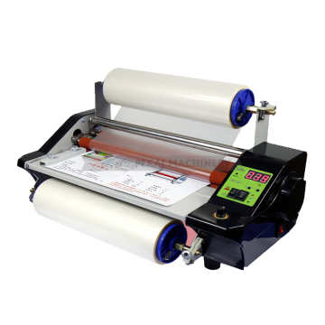 Machine de stratification automatique A3 Cold &amp; Hot Roll pour UV DTF AB Crystal Film Stickers