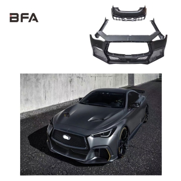 Infiniti Q60/Q60S Body Kit Upgrade Components