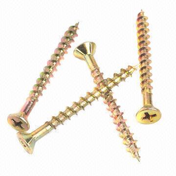 Chipboard Screw, Made of Steel 1022 Hardened