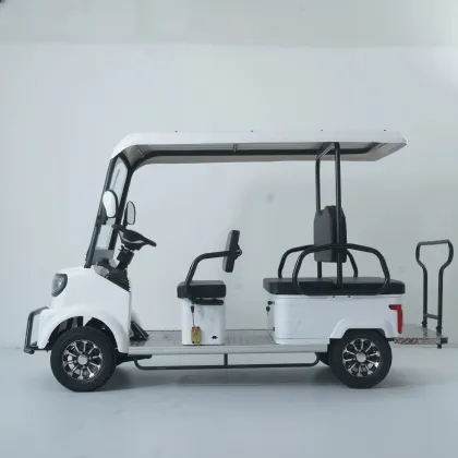 Quality Electric Four-Wheel Sightseeing Cars and Golf Carts