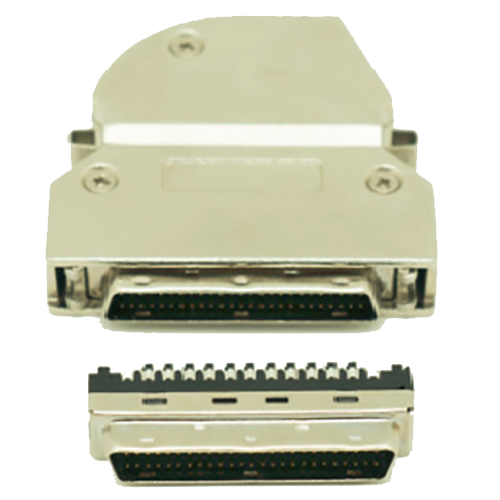 50P Series Shielded Backshell Kits Angled