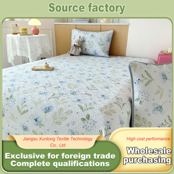 Capas de cama de algodão lavado orgânico para um sono saudável