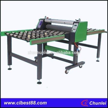 wood door laminating machine
