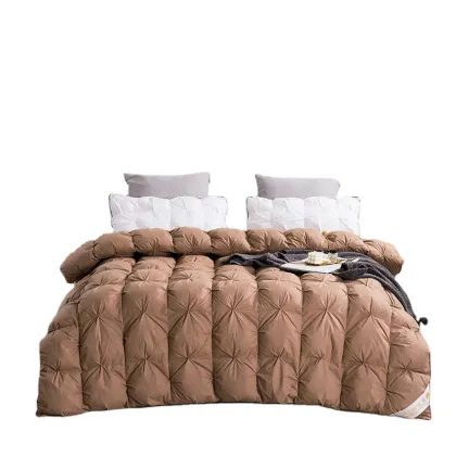 King Size Cotton Duvet Cover & Goose Down Comforter Set