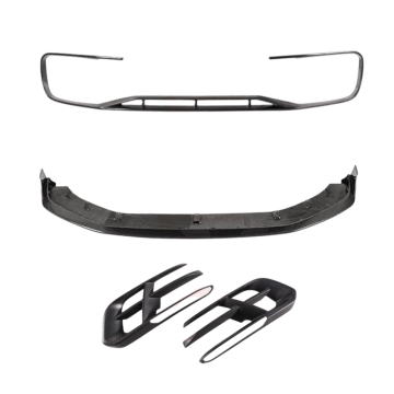 PK Style Dry Carbon Fiber Body Kit for Porsche Panamera 971 (2017-2023): Enhance Your Car's Appearance with Front Bumper Spoiler, Lip, and Vent