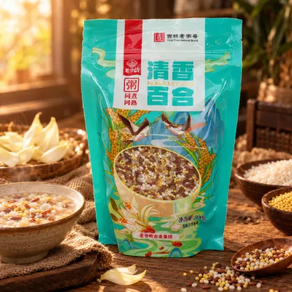Fragrant Lily Porridge Cooked Together