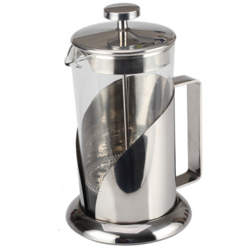 French Press Glass Stainless Steel Coffee Press Pot