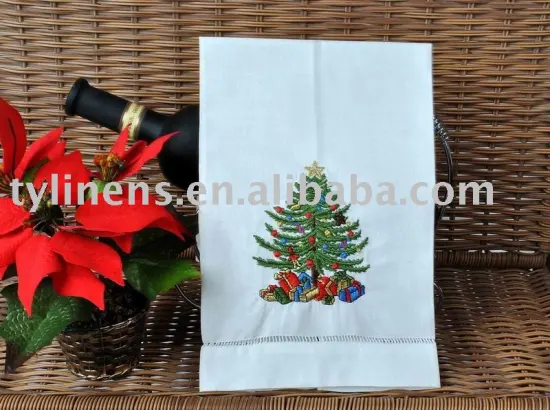 Embroidery Bath Towel