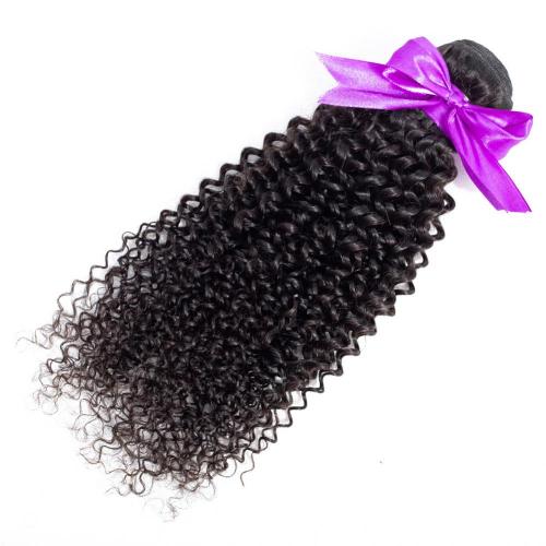 UNPROCESSED HUMAN HAIR KINKY CURLY HAIR BUNDLE WEAVE