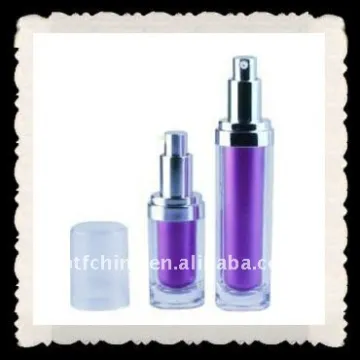 acrylic cream bottle