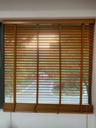 Pine and Basswood Bamboo Venetian Blind Slats
