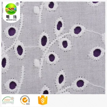 2019 trending products cotton material textile wedding embroidery lace fabric