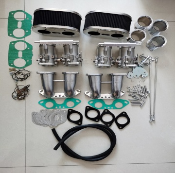Dual 48 IDF Throttle Body with Horn and TPS Plug Filter - Split Type