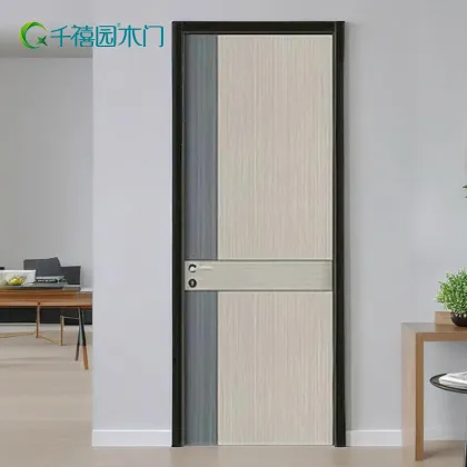 Indoor door unpainted door soundproof door