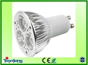 GU10 3X1W high power LED lamp
