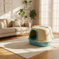 Low Entry Cat Litter Box Tray Lightweight Plastic Toilet Pan Indoor Kitten Pet Supplies