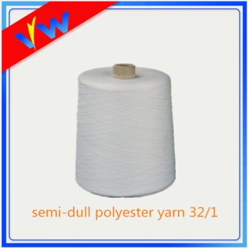 wholesale semi-dull spun polyester sewing yarn